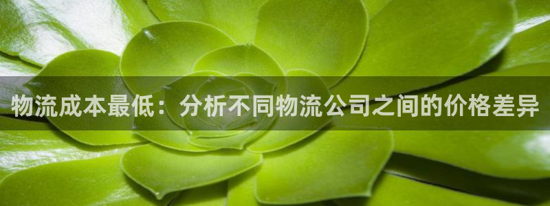 优游国际官网入口pc是诈骗吗?：物流